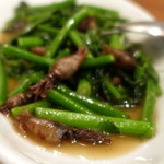 中国菜 膳楽房 - 菜心とホタルイカの炒め煮1,350円