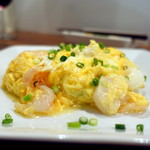 海鮮と卵のあっさり塩炒め1,250円