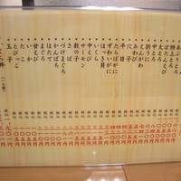 おたる政寿司 本店 - 2007年01月お好みメニュー