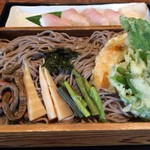 いわな - 山菜蕎麦（冷）