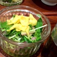 中華旬彩 森本 - 付け合わせのサラダ