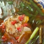 満州ニラら～めんの店 さかえや - 満州ニララーメン（中・アップ）