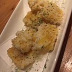 ツバクロ すっぽん食堂 - トウモロコシの天ぷら¥600
            甘くて美味しい。