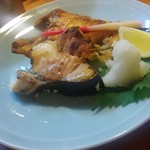 カンパチの塩焼き　そのままでＯＫ