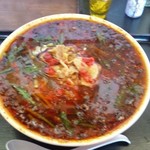 満州ニラら～めんの店 さかえや - 激辛満州ニラらーめん（大盛）