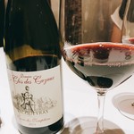 ラチュレ - Domaine le Clos des Cazaux / Vaqueyras Cuvee des Templier 2013。ローヌの赤だが柔らかなタンニンで濃密さもある。