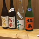 すし文 - 日本酒各種