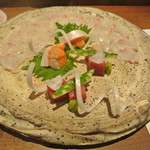 日本料理 潤花 - ２０１７年６月１０日のお造り