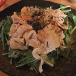 Kanayama Sarun - 大根と水菜の冷しゃぶサラダ