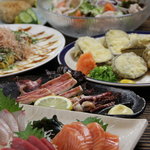 Hiroshima Shuten Douji - ２，９８０円１２０分飲放付コースのお料理です。