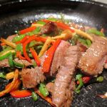 廣東料理 民生 - A 5等級黒毛和牛炒め 