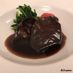 Ｊ一行樹 - 黒毛和牛のホホ肉煮込み 赤ワインソース