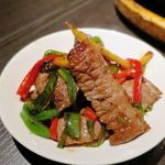 廣東料理 民生 - A 5等級黒毛和牛炒め 