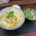 やぶ屋 - カツ丼（￥600）