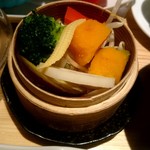 京都 銀ゆば - 季節の温野菜