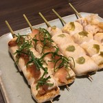 鳥やき串英 - ささみ