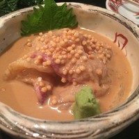 ワノフ - 鯛の胡麻だれ漬け