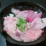 越前 若狭家 - ねぎとろまぐろ丼