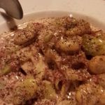 TRATTORIA Mocco - 空豆とコンビーフのパスタ