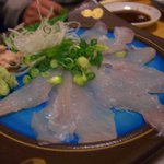 寿し処なかに - かわはぎ。旬ですな。