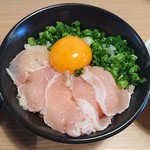 トリゴヤ - ランチEセット（ミニ生親子丼・唐揚げ２個）380円