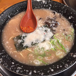 火の国 文龍 菊陽バイパス店 - 黒ラーメンこってり