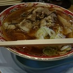 らーめん秋田 ひない軒 - 肉肉ラーメン700円。