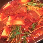 銀座 あまくさ 青山外苑 - マロン豚の火鍋しゃぶしゃぶ