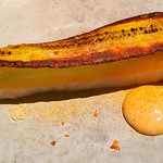 Crony - 本日のお魚。2種のズッキーニを添えて（グリルとマリネ）