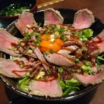 おおのや - ローストビーフ丼　1,480円