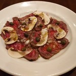 熟成和牛肉のカルパッチョ