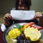 旅庵　花月 - フルーツ盛り