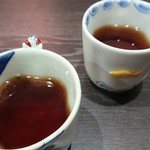 和膳 花庵 - お茶の器も可愛らしい