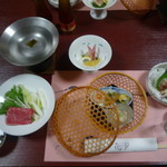 旅庵　花月 - 初日夕食