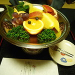 旅庵　花月 - フルーツ盛り