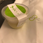 ずんだ茶寮 大丸梅田店 - ずんだプリン