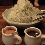 塩梅 - キャベツ & ゴマ味噌 / おろし醤油