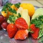 旅庵　花月 - フルーツ盛り