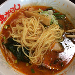 鬼がらし 本店 - 麺の太さは同じですがツルツル感が無い気がしますが…？