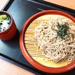 道の駅 オアシスおぶせ - 信州大ざるそば(700円)