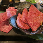 SATOブリアン - イチボ 塩とランプ タレ1