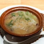 スダチ - 炙った金目鯛入り白湯スープ鍋