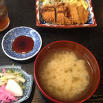Kappou Tonkatsu Hirose - カツ、お味噌汁