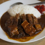 スワチカ - メンチカツカレー　950円（17年6月）