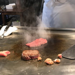 ステーキ鉄板 花兆亭 - 