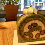 ザ マンダリン オリエンタル グルメショップ - 抹茶ロールケーキ 2016/06/21