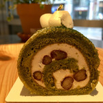 ザ マンダリン オリエンタル グルメショップ - 抹茶ロールケーキ 2016/06/21