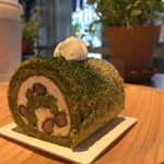 ザ マンダリン オリエンタル グルメショップ - 抹茶ロールケーキ 2016/06/21
