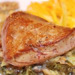 ルナルナ - 岩手産　ホロホロ鶏白レバーのソテー　フォアグラのように