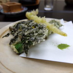 変若水の湯つたや - 天婦羅（月山竹・たらの芽・うど）